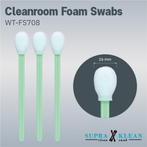 20-Cleanroom Foam Swabs WT-FS708