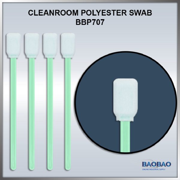 Cleanroom Polyester Swab BBP707