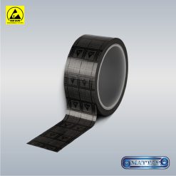 Black Grid Anti Static Tape เทปป้องกันไฟฟ้าสถิตลายตารางสีดำ-1