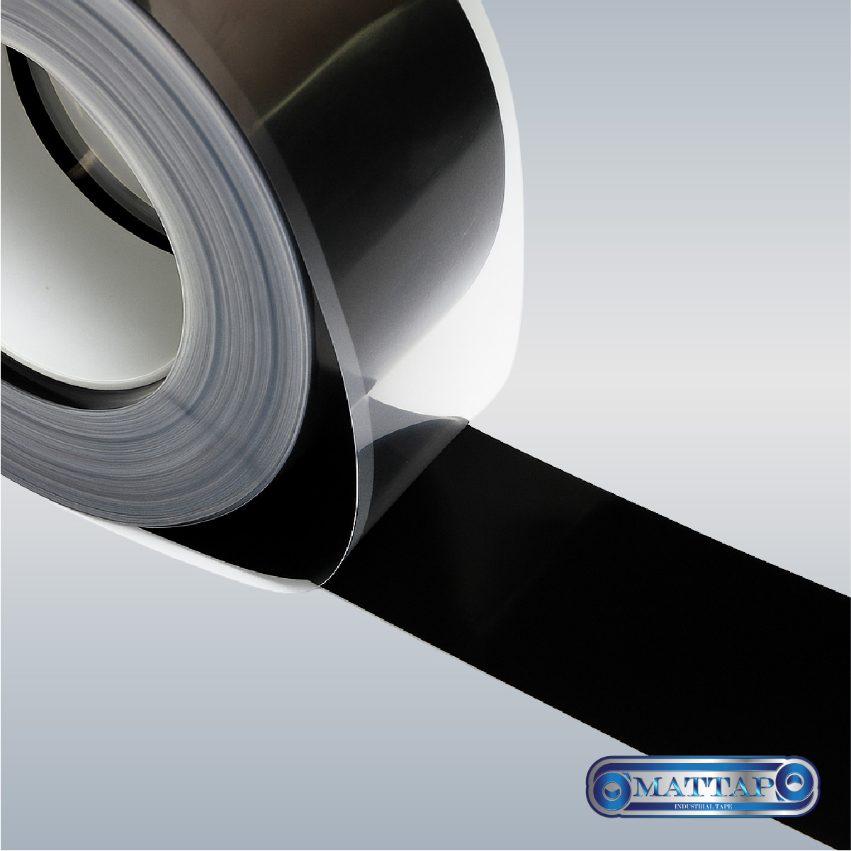 Black Polyimide Tape with Liner เทปโพลิอิไมด์สีดำแบบมีไลเนอร์ - Image 2