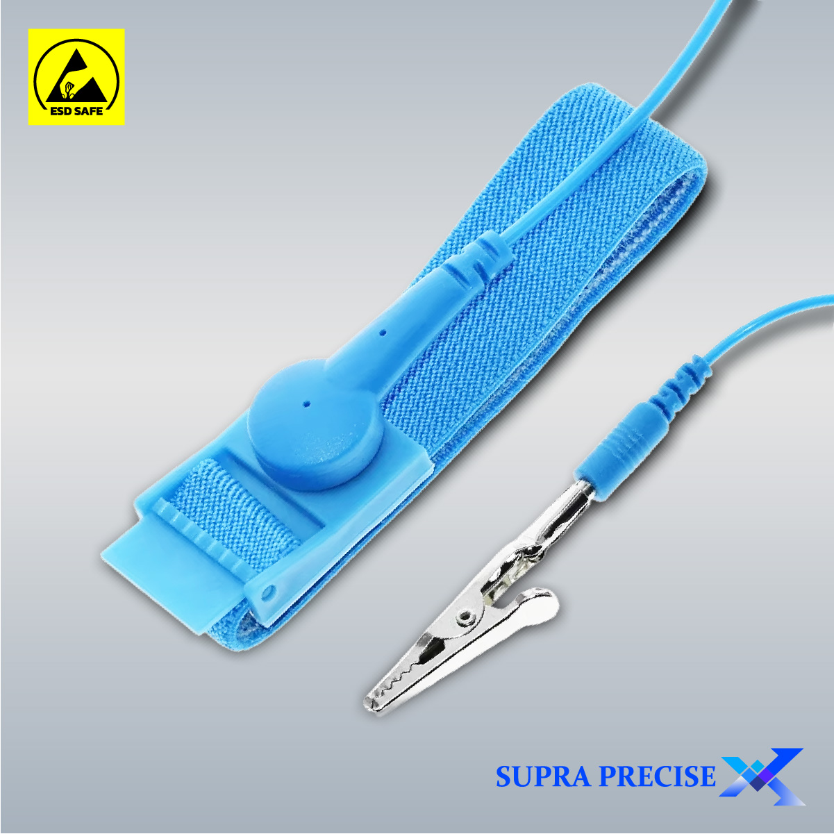Blue Anti Static Wrist Strap PU-1