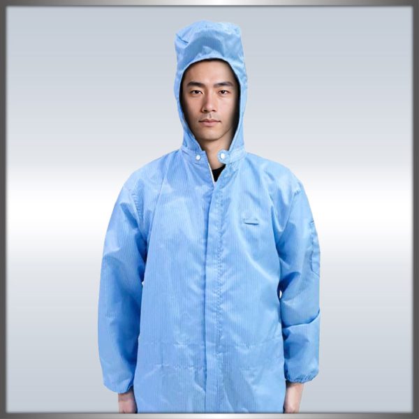 Blue Antistatic Stripe Coveralls