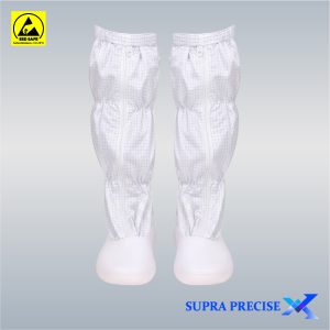 Cleanroom PU Booties Grid Fabric-2 Cleanroom PU Booties Grid Fabric-2