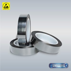 Grey Anti Static Tape เทปป้องกันไฟฟ้าสถิตสีเทา-1 Grey Anti Static Tape เทปป้องกันไฟฟ้าสถิตสีเทา-1