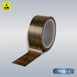 Yellow Grid Anti Static Tape เทปป้องกันไฟฟ้าสถิตลายตารางสีเหลือง-1