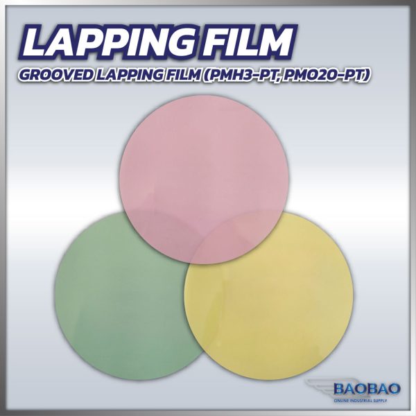 Grooved Lapping Film (PMH3-PT, PMO20-PT)