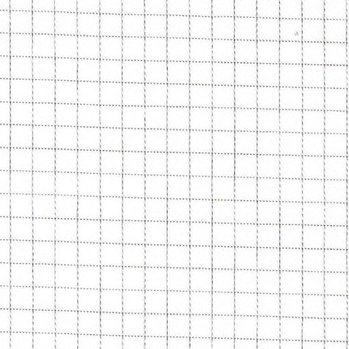 0.45 Grid 2/3 twill grey silk