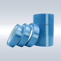 Blue Polyester Silicone Tape