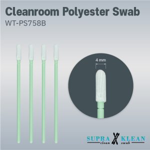 Cleanroom Polyester Swab WT-PS758B-1