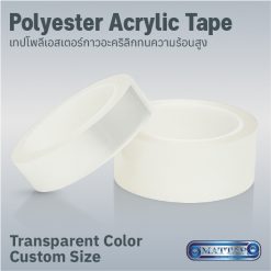 Transparent Polyester Acrylic Tape