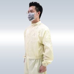 Yellow Antistatic stripe coveralls