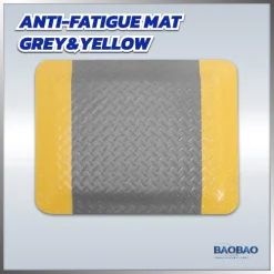 Anti-fatigue mat Grey&Yellow
