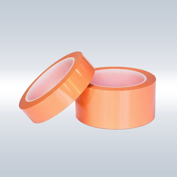 Orange Polyester Acrylic Tape