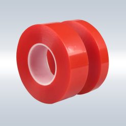 Red Polyester Acrylic Tape