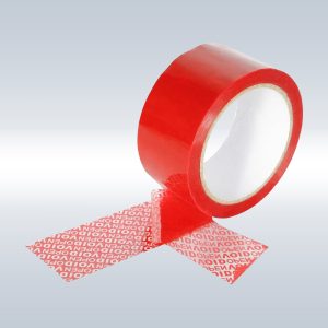 Red Tamper Evident Tape