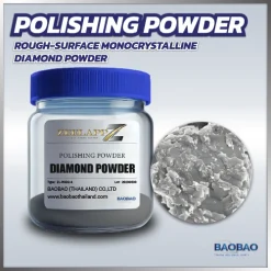 Rough-surface Monocrystalline Diamond Powder