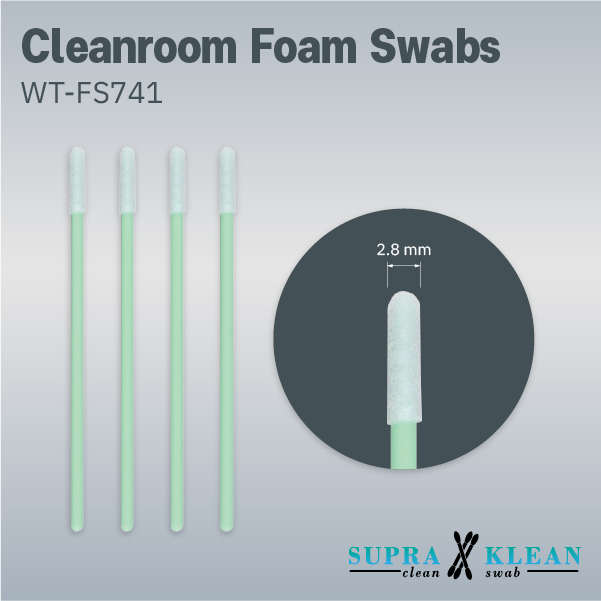 1-Cleanroom Foam Swabs WT-FS741 1-Cleanroom Foam Swabs WT-FS741