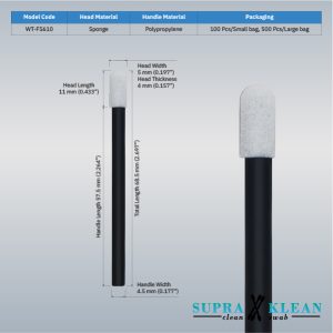 11-Cleanroom Foam Swabs WT-FS610-1