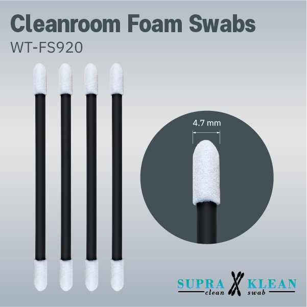 12-Cleanroom Foam Swabs WT-FS920 12-Cleanroom Foam Swabs WT-FS920