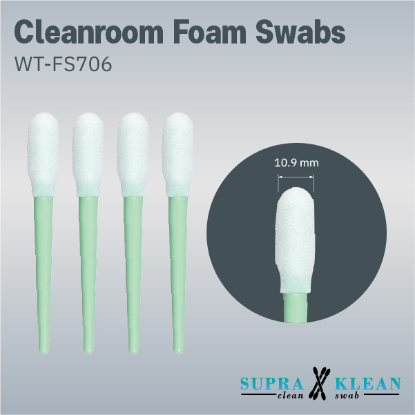 17-Cleanroom Foam Swabs WT-FS706 17-Cleanroom Foam Swabs WT-FS706