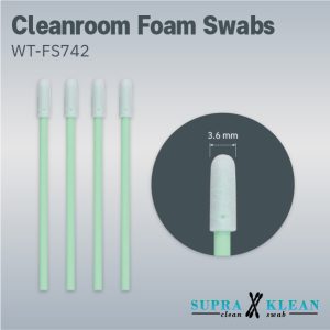 2-Cleanroom Foam Swabs WT-FS742