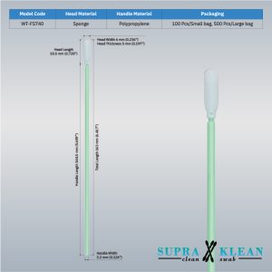 21-Cleanroom Foam Swabs WT-FS740-1