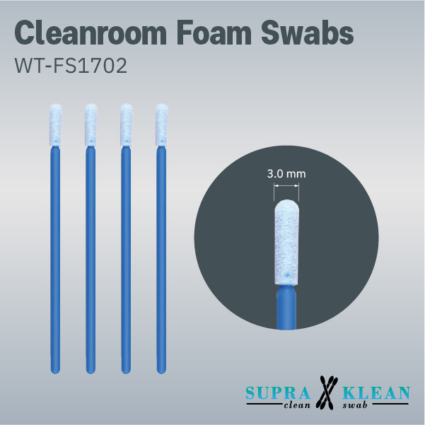 5-Cleanroom Foam Swabs WT-FS1702 5-Cleanroom Foam Swabs WT-FS1702