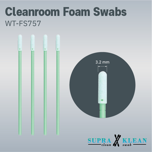 6-Cleanroom Foam Swabs WT-FS757 6-Cleanroom Foam Swabs WT-FS757