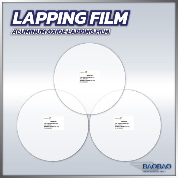 Aluminum Oxide Lapping Film AO 40 Micron White