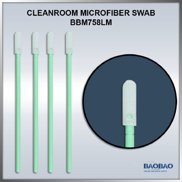 Cleanroom Microfiber Swab BBM758LM