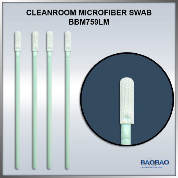 Cleanroom Microfiber Swab BBM759LM