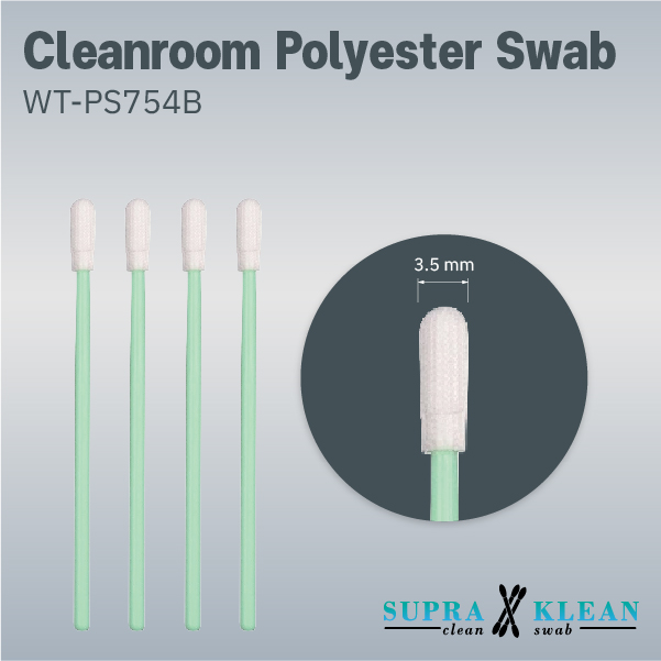 Cleanroom Polyester Swab WT-PS754B-1 Cleanroom Polyester Swab WT-PS754B-1
