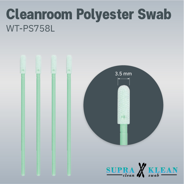 Cleanroom Polyester Swab WT-PS758L-1 Cleanroom Polyester Swab WT-PS758L-1