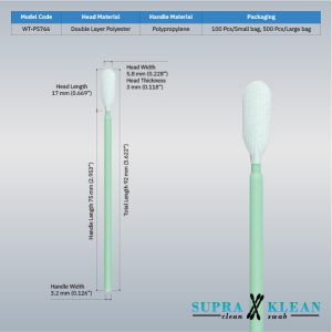 Cleanroom Polyester Swab WT-PS766-2
