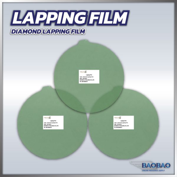 Diamond Lapping Film D30 Micron Dark Green