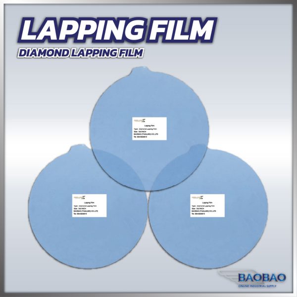 Diamond Lapping Film D9 Micron Nattier Blue