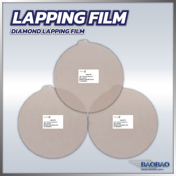 Aluminum Oxide Lapping Film AO 15 Micron Brown