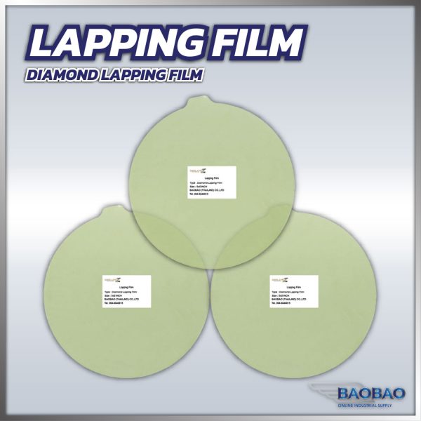 Diamond Lapping Film D15 Micron Yellow-Green