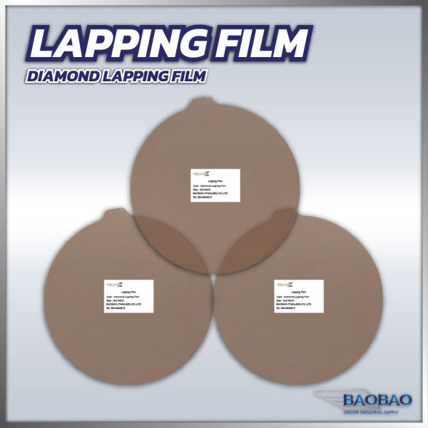 Diamond Lapping Film D16 Micron Sepia