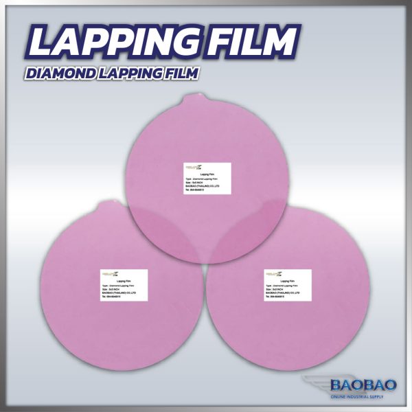 Diamond Lapping Film D3 Micron Pink