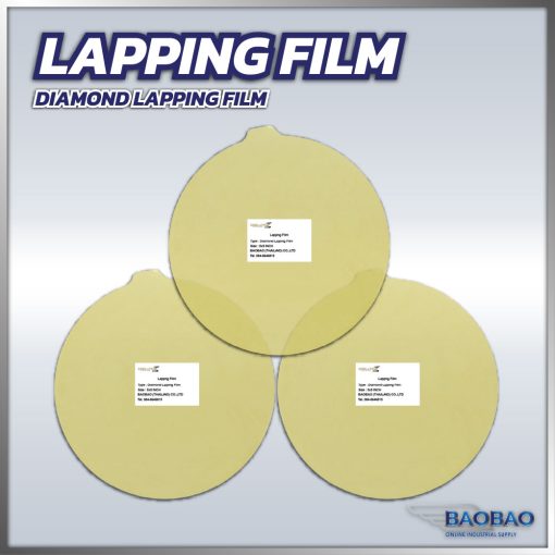 Diamond Lapping Film D6 Micron Yellow
