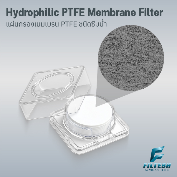 Hydrophilic PTFE Membrane Filter