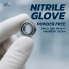 Nitrile Gloves Cleanroom Powder Free 6.2 g 12 Inch