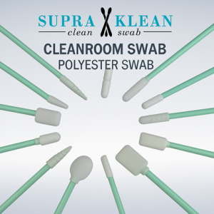 Cleanroom polyester swab SUPRA KLEAN ก้านทำความสะอาดหัวโพลีเอสเตอร์สำหรับห้องคลีนรูม ปลอดฝุ่น คุณภาพสูง เหมาะกับอุตสาหกรรมและห้องแล็บ