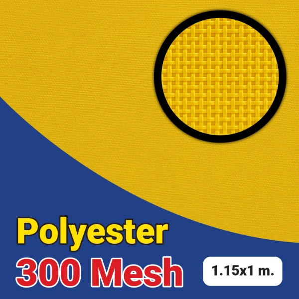 Polyester Mesh 300 (Yellow)