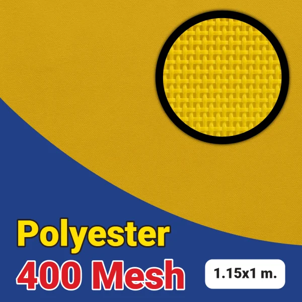 Polyester Mesh 400 (Yellow)