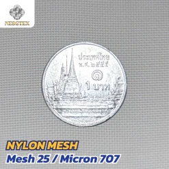 ผ้าตาข่ายไนลอน Mesh 25 / Micron 707