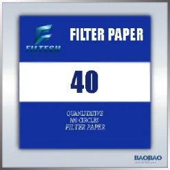 กระดาษกรอง เบอร์ 40 / Grade 40 Quantitative Filter Paper