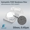 Hydrophilic PVDF Membrane Filter 50mm, 0.45μm