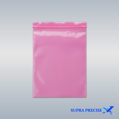 Anti Static Ziplock Bag Pink 90x130mm